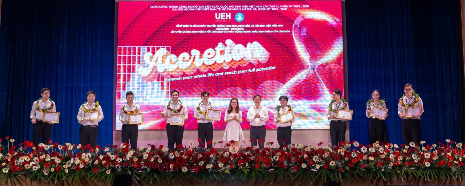 Series Commending UEH 5-Good Students 2023 - Honoring Each Individual's Journey of Self-Development Efforts

