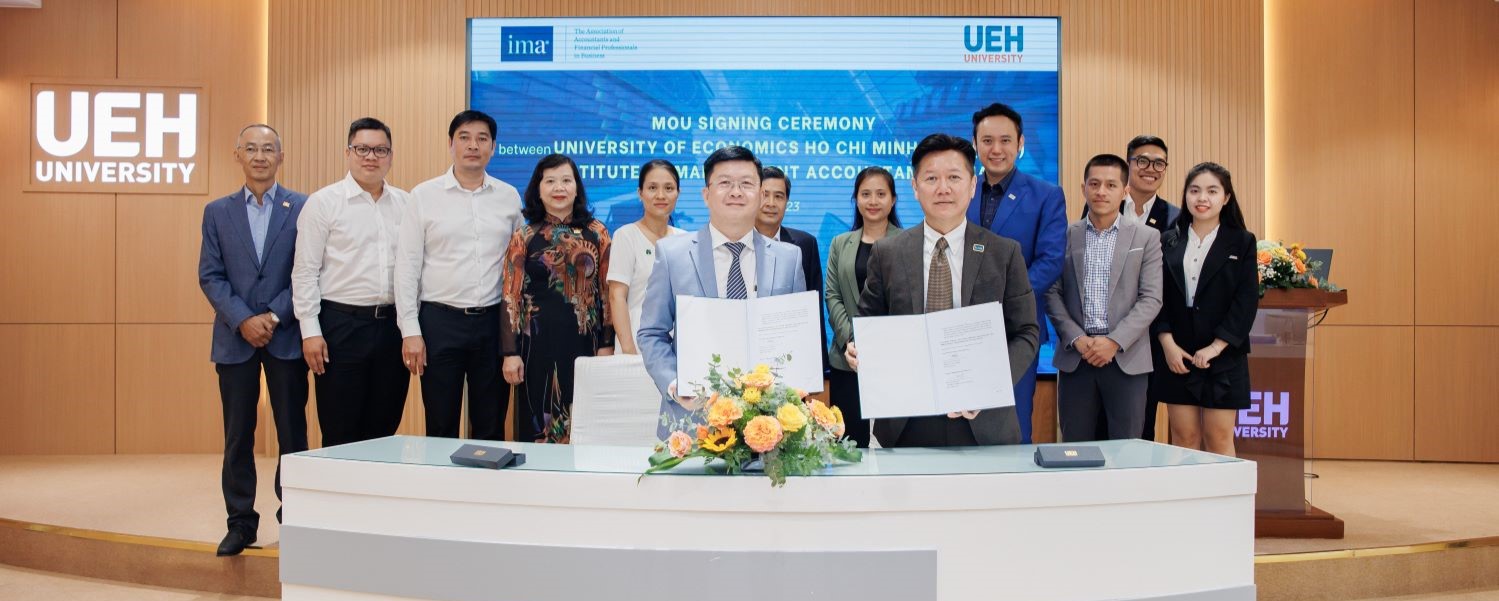 MOU Signing Ceremony Between UEH And Institute of Management Accountants (IMA)