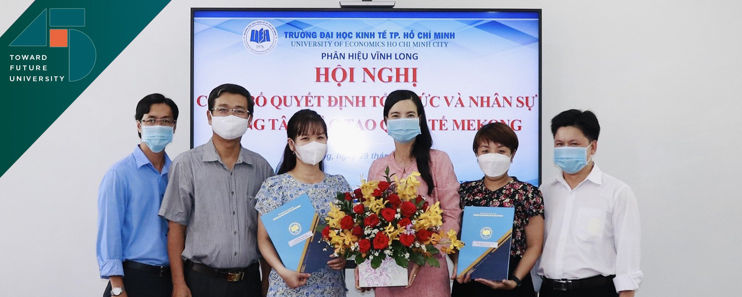UEH establishes the Mekong International Training Center - A place for international training and research in Mekong Delta 
