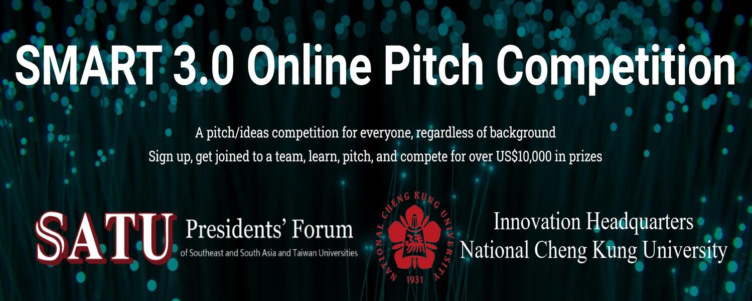 SMART 3.0 ONLINE PITCH COMPETITION