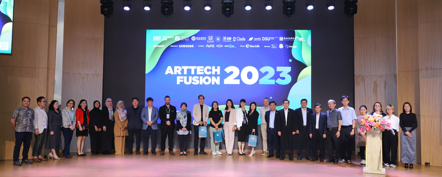 Opening of ArtTech Fusion 2023 - An event series that inspires sustainable actions from the intersection of Art and Technology


