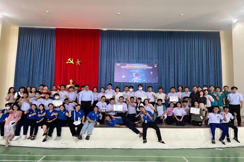 RoboCon UEH 2023 - The UEH Dancing Robot Contest and Closing of the "STEM Teaching" training course for teachers and high school students in Khanh Hoa Province in 2023

