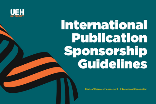 UEH International Publication Sponsorship Guideline