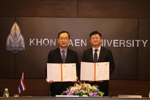 UEH implemented the cooperation with Khon Kaen University, Thailand