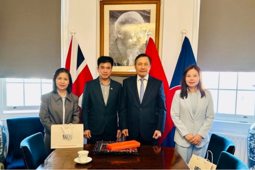 UEH promotes comprehensive cooperation with UK academic partners: Expanding international networks, aiming for sustainable development
