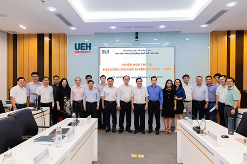 University of Economics Ho Chi Minh City University Council, 2020 – 2025 Term, Holds Its 18th Meeting
