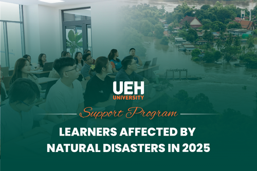 UEH Implements Support Program for Students in Areas Affected by Typhoon No. 10 (Bualoi) in 2025
