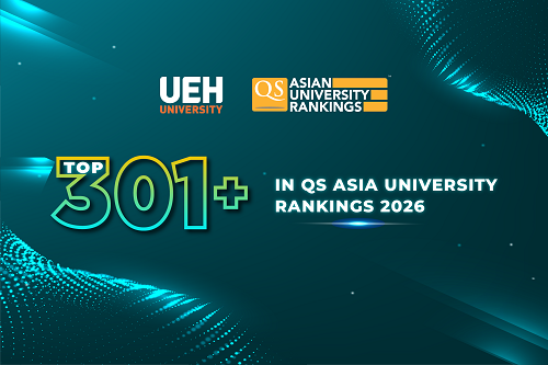 QS Asia 2026 Rankings: UEH Maintains its Position in the Top 301+ Best Universities in Asia