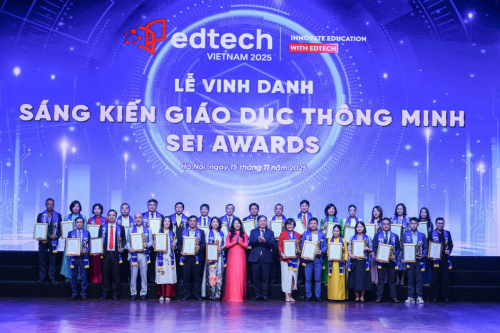 UEH honored for Smart education initiatives at EDTECH Vietnam 2025, affirming its position as a pioneer in digital transformation
