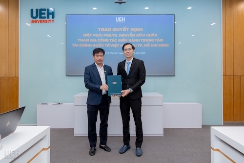 UEH Secondment of Official and Partnership with the Vietnam International Financial Center in Ho Chi Minh City
