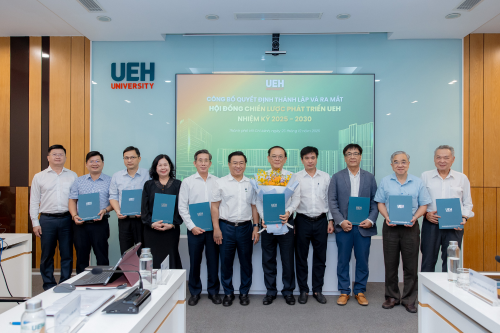 Official Launch of the UEH Development Strategy Council: Proactively Innovating University Governance in the New Context
