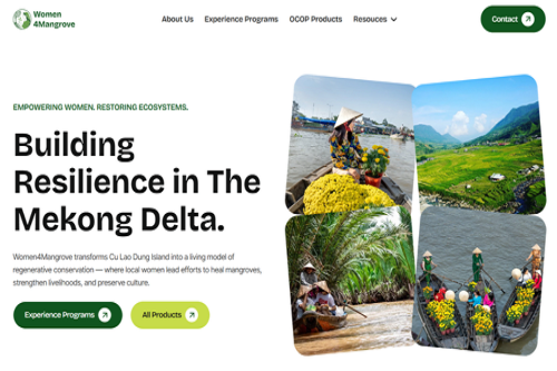 UEH Leads UN-Funded Women4Mangrove Project: Promoting Sustainable Livelihoods and Mangrove Restoration Through Women-Led Community Tourism in the Mekong Delta
