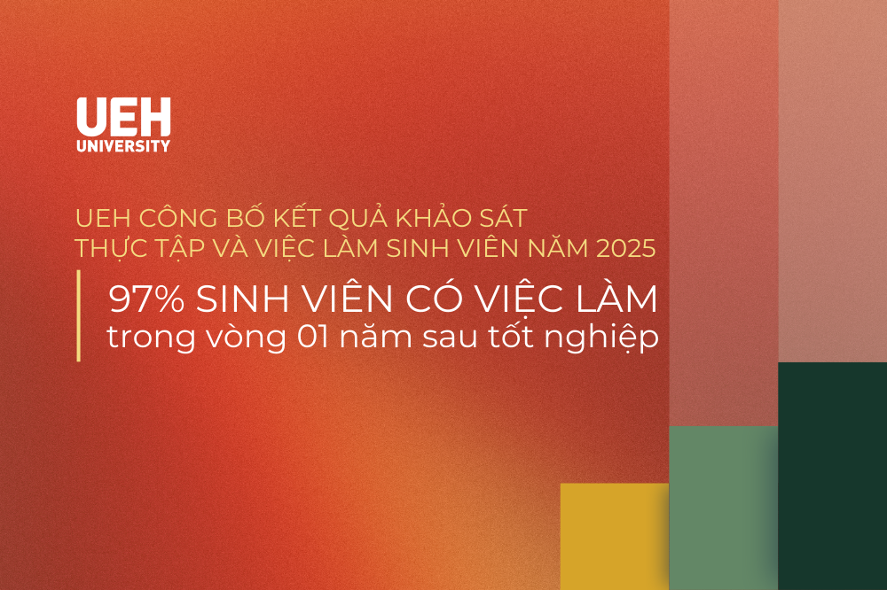 UEH Releases 2025 Internship and Employment Survey Results: 97% of Graduates Employed Within One Year

