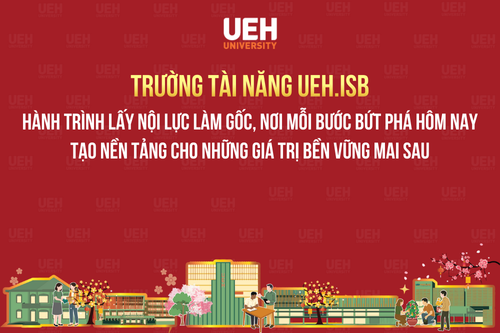 UEH.ISB Honours College: A Journey Built on Inner Strength, Where Every Breakthrough Today Lays the Foundation for Sustainable Value Tomorrow
