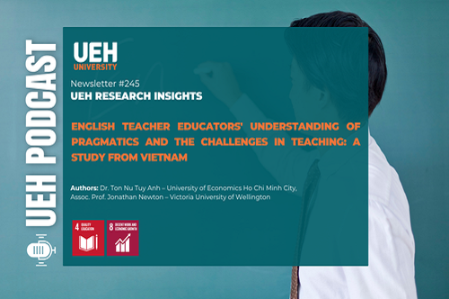 [Research Contribution] English Teacher Educators' Understanding of Pragmatics and the Challenges in Teaching: A Study from Vietnam