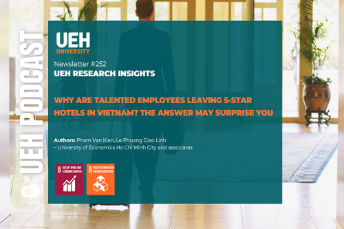 [Research Contribution] Why Are Talented Employees Leaving 5-Star Hotels in Vietnam? The Answer May Surprise You
