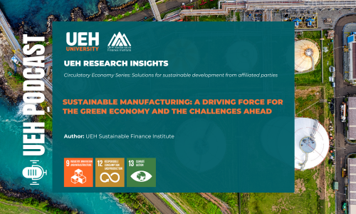 [Research Contribution] Sustainable Manufacturing: A Driving Force for the Green Economy and the Challenges Ahead