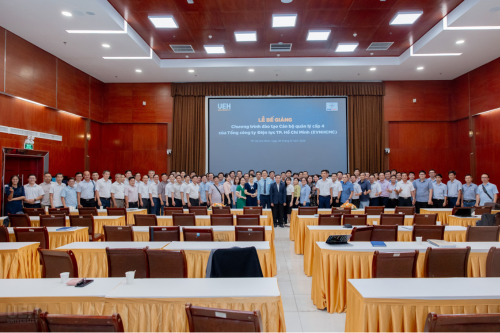 Closing and Certificate Awarding Ceremony for the "Level 4 Management Training Program - EVNHCMC 2026" for the Ho Chi Minh City Power Corporation