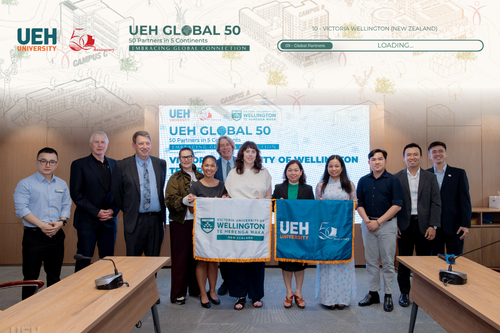 [UEH 50 Global Partners] UEH Strengthens Strategic Cooperation with Victoria University of Wellington (New Zealand)