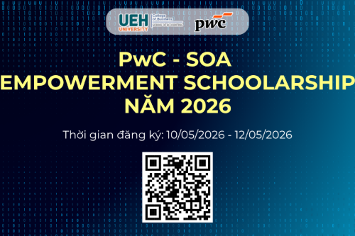Khoa Kế toán - Triển khai chương trình “PwC - SOA Empowerment Scholarship” năm 2026