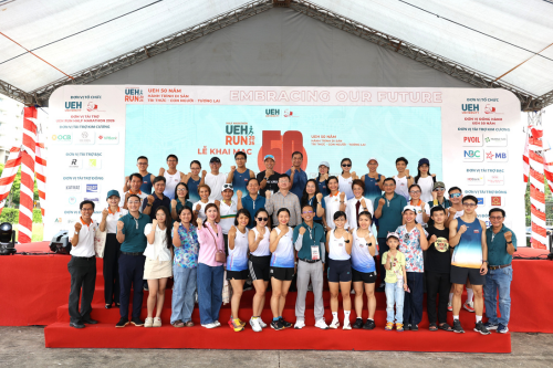 [UEH 50] UEH Run Half Marathon 2026 Kicks Off: Thousands of Runners Converge on the Heritage Run of Knowledge - People - Future