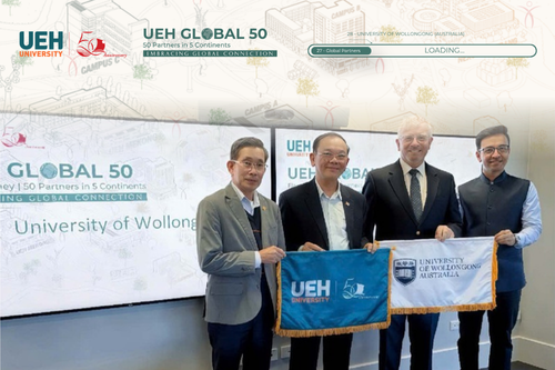[UEH 50 Global Partners] UEH and UOW Strengthen Strategic Cooperation on the Journey of Education Internationalization