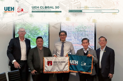 [UEH 50 Global Partners] UEH & Macquarie: Expanding Strategic Cooperation towards a Regional Education Hub in Southeast Asia