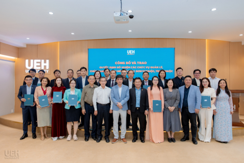 UEH announces leadership appointments to strengthen institutional operations and governance capacity
