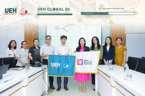 [UEH 50 Global Partners] UEH and Times Higher Education (THE) Strengthen Strategic Cooperation to Enhance Regional and International Standing