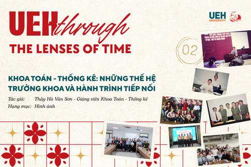[UEH Through the Lenses of Time #02] School of Mathematics - Statistics: Generations of Deans and the Journey of Continuation